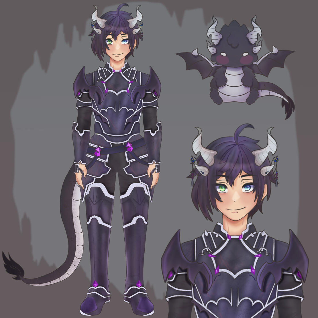 Character Design Dark Ryuu Character Design Dark Ryuu
